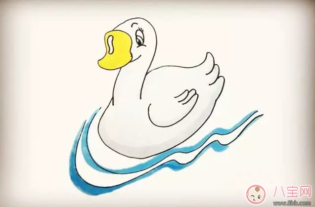 教寶寶簡(jiǎn)筆畫小鵝 小鵝簡(jiǎn)筆畫