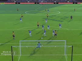 足球經(jīng)理2018比賽畫面