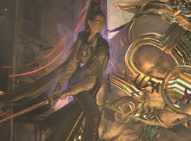 獵天使魔女PC版戰(zhàn)斗畫(huà)面