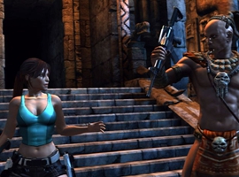 勞拉與光之守護(hù)者游戲壁紙