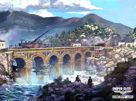 狙擊精英4游戲原畫