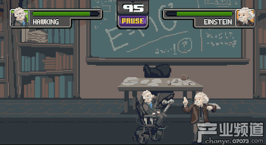 霍金在格斗游戲中&rdquo;重生&rdquo; 大科學(xué)家化身科學(xué)斗士