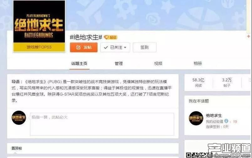 微博絕地求生超級話題