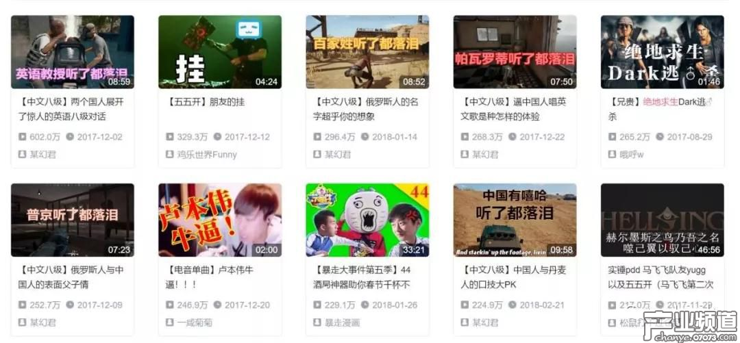 B站上《絕地求生》視頻播放量