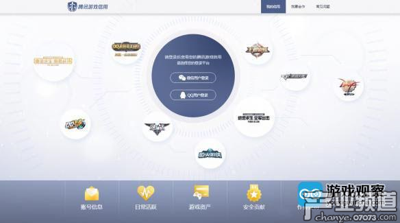 騰訊游戲信用官網(wǎng)正式上線 高分玩家享受多種獎(jiǎng)勵(lì)