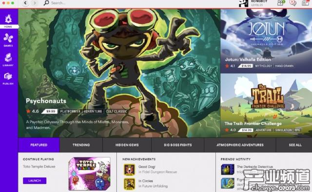 Steam再添對手 Kongregate今夏上線PC游戲平臺