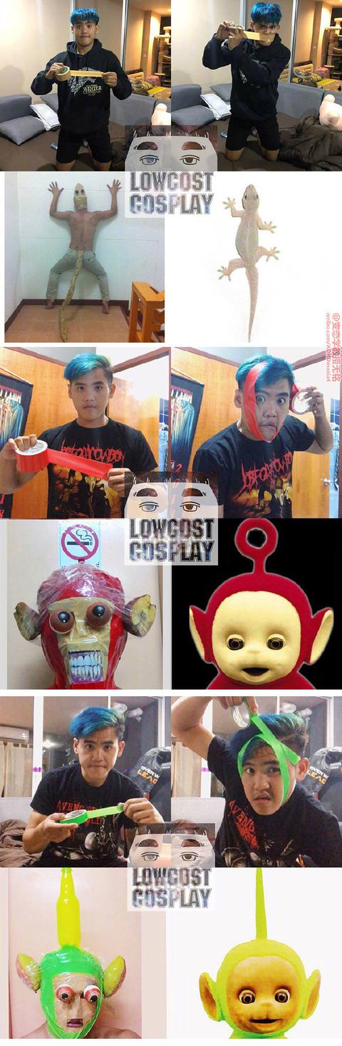 泰國廉價(jià)COS天王又來了，這個(gè)天線寶寶你服氣嗎？