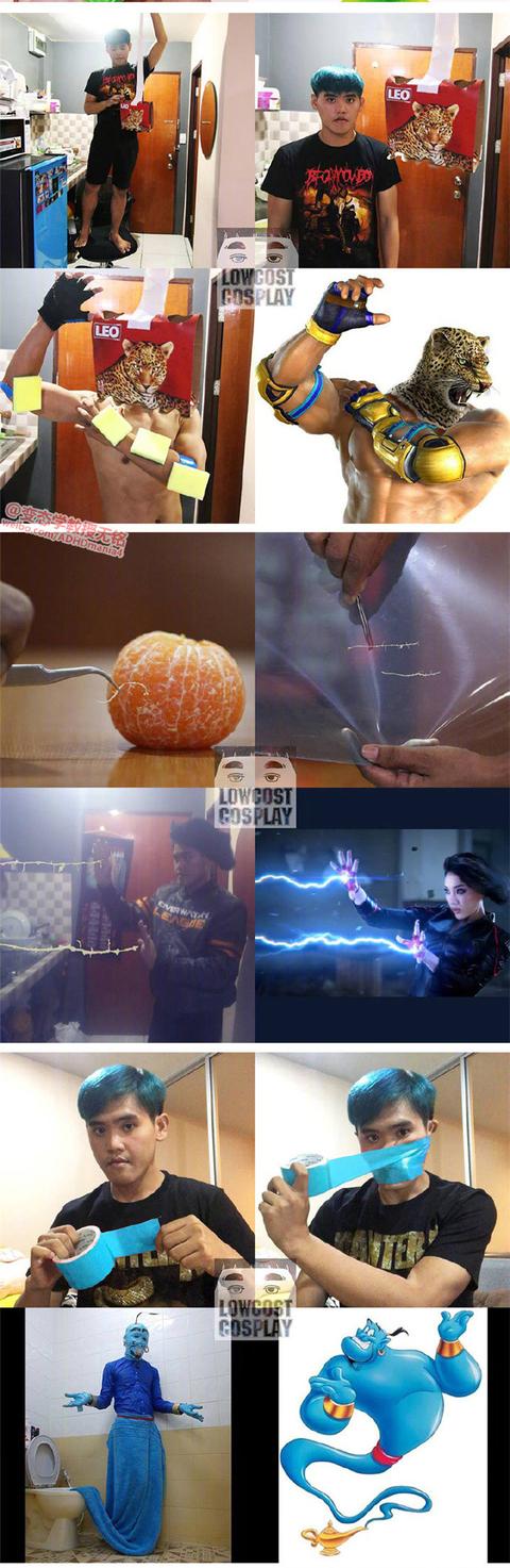 泰國廉價(jià)COS天王又來了，這個(gè)天線寶寶你服氣嗎？