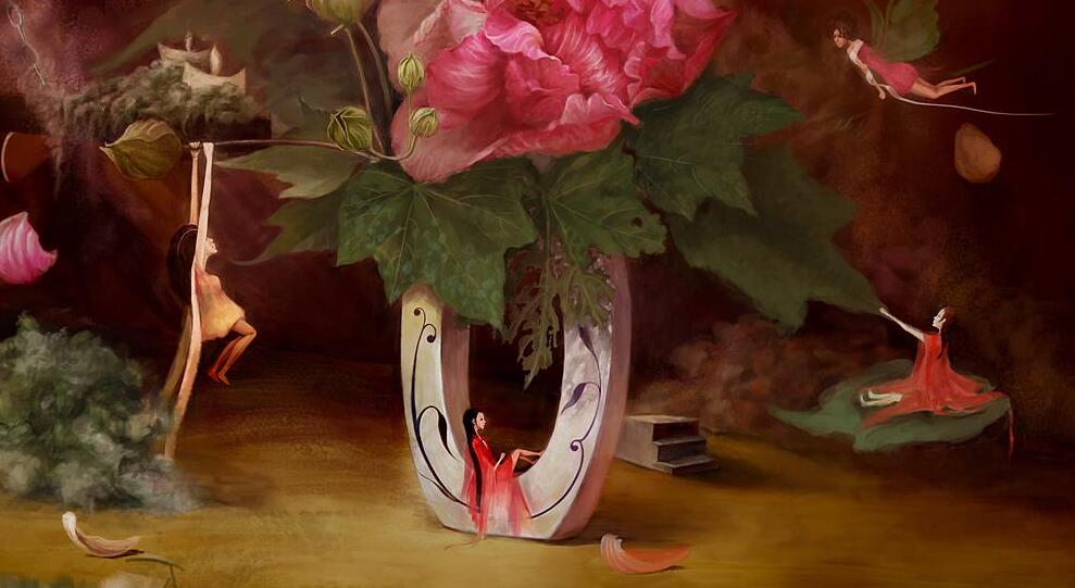 木芙蓉花的花語(yǔ)和傳說(shuō)，寓意著平凡中的高潔